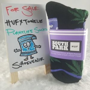 HUF × South Park Towelie Plantlife Socks